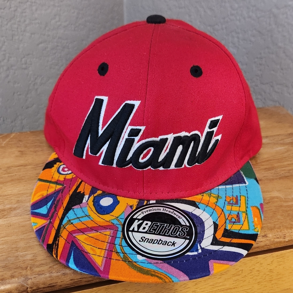KBETHOS Fresh‎ Prince of Bel Air Style Miami Snapback Adjustable Hat